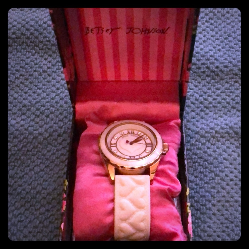 Betsey Johnson Heart Watch